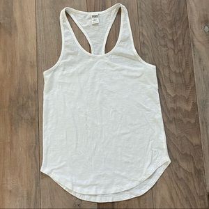 White muscle tank